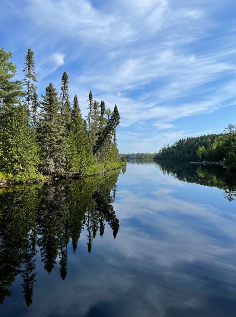 The Lean-to on Famine&nbsp;Lake
